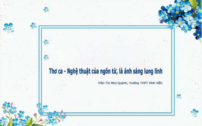 But long dang viet ngon tu nghe thuat bay bong tu trang giay